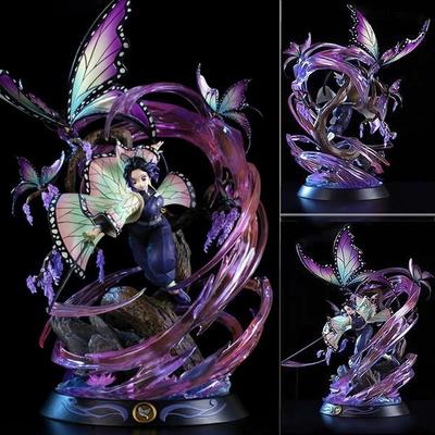 Demon Slayer Kochou Shinobu Аниме Фигурка Игрушки 36 см ПВХ Фигурки Игрушки Kochou Shinobu Коллекция Модель Кукла Подарок