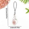 Ocean Series Transparent Green Resin Sea Conch Pendant - Mobile Phone Lanyard & Backpack Key Accessory