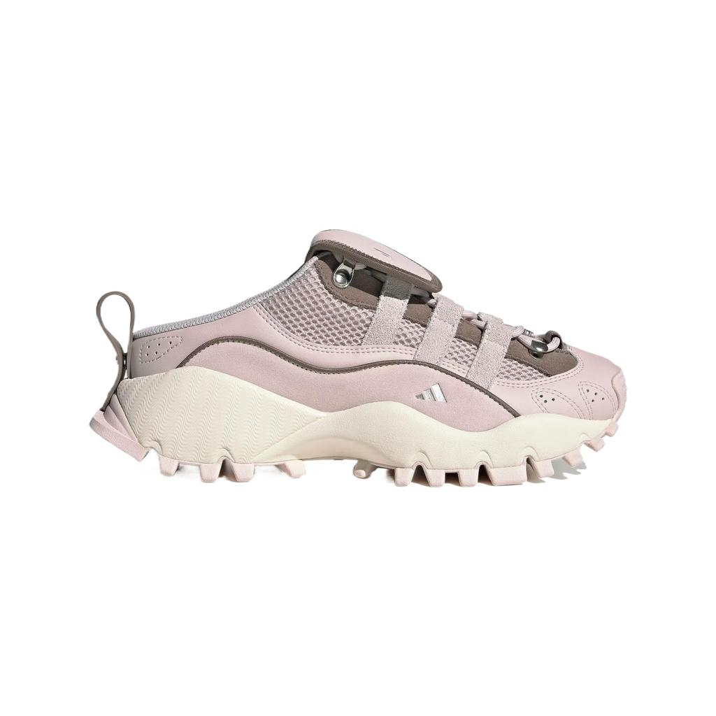 adidas FOS Seeulater Мюли Сетка Синтетическая кожа Удобные Модные Простые Универсальные Низкие Повседневные Кроссовки Женские Фиолетовый Розовый IH4644