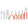 ValueMax 8-piece Pliers and Wrench Set, Includes Linesman Pliers, Locking Pliers, Needle Nose Pliers, Groove Joint Pliers, Slip