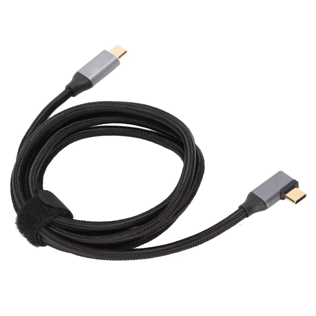 100 Вт PD нейлоновый оплетенный USB C кабель для быстрой зарядки USB 3.1 Gen2 10 Гбит/с 3 кабеля 4K на 60 Гц 1,5 м
