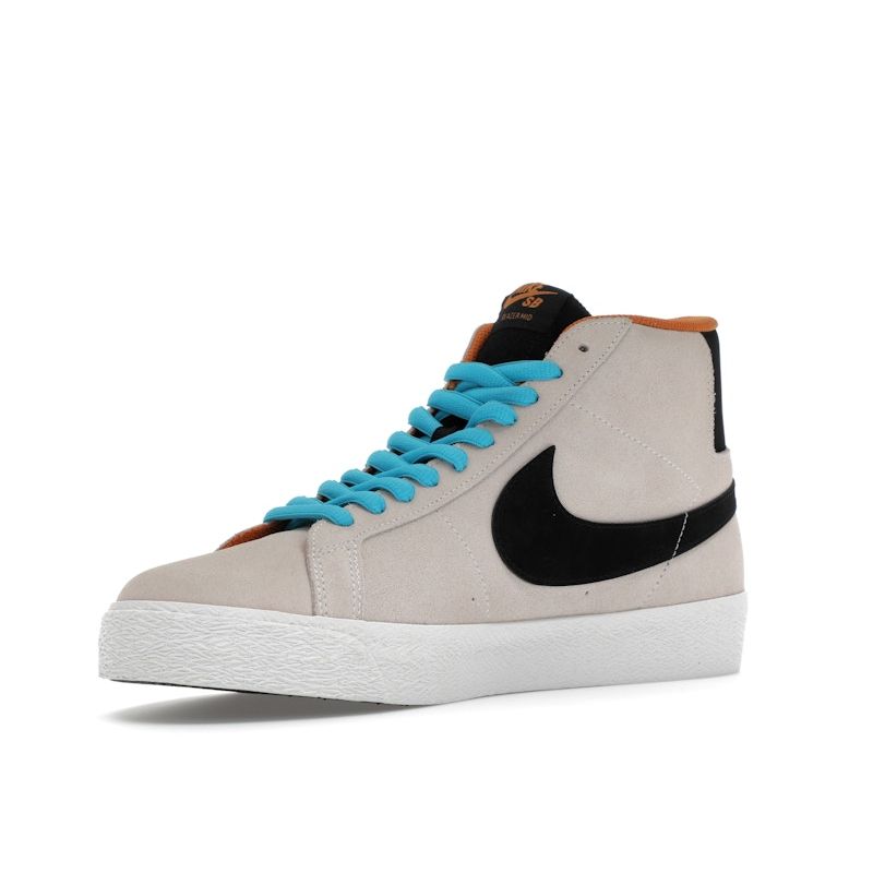 Nike Zoom Blazer Mid SB Electric Pack Men Sneakers Cream Phantom Black HF3831-001