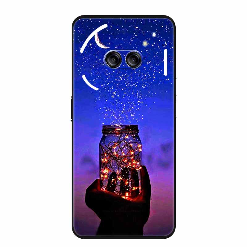 Чехол для Nothing Phone 2A Роскошный Мягкий Силиконовый Задний Чехол из ТПУ Чехлы для Телефона для Nothing Phone2A 5G A142 Ударопрочный Милый Любовь Capa