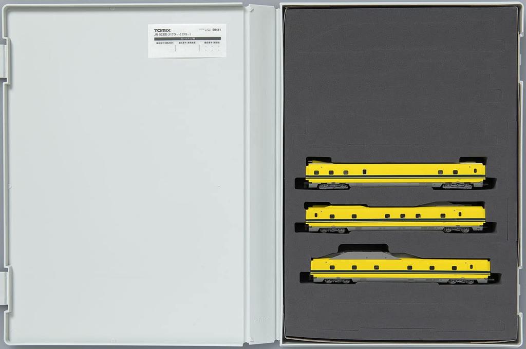 TOMIX N-образный тип JR 923, электрический испытательный вагон Shinkansen, дополнительный набор Doctor Yellow 98481, модель поезда