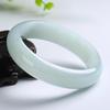Icy Jade Bangle for Mom: Delicate, Petite, Old Style Imperial Concubine Design from Raw Stone