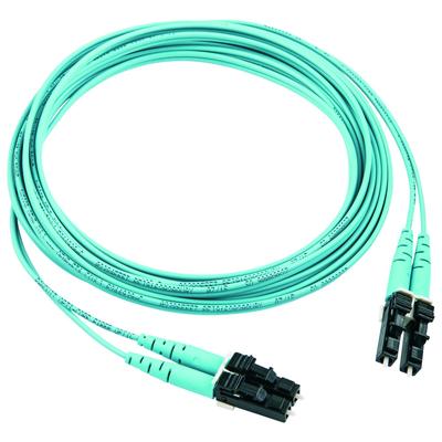 Патч-корд Panduit для оптоволокна OM3, разъемы LC, 3 м, FX2ERLNLNSNM003