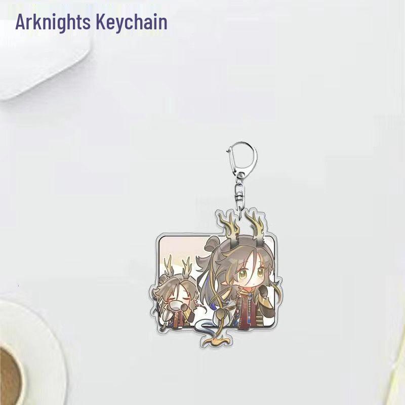 Акриловый брелок Arknights: Аниме-кулон Си Нянь Лин
