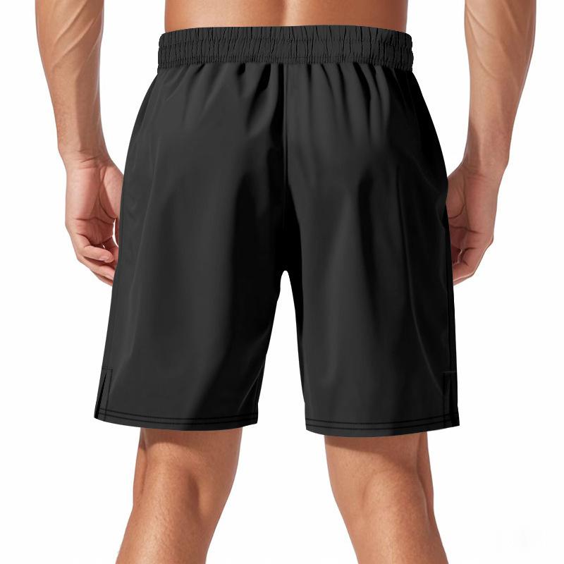 Spring and Summer Men's Quick-drying Sports Shorts Luminous Slightly Elastic Loose Fitness Shorts