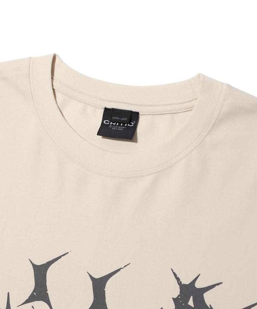 CRITIC Critical Invasion Long Sleeve T-Shirt Cream