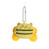 Cartoon Colorful Little Bee Plush Doll Butterfly Bee Doll Bag Keychain Pendant Toy Doll Gift