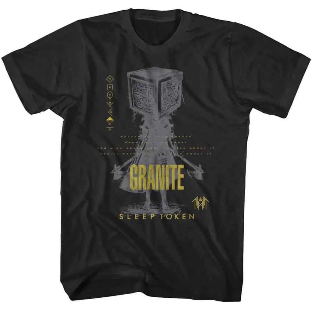 Sleep Token T-Shirt: Granite Print - Official Licensed Cotton
