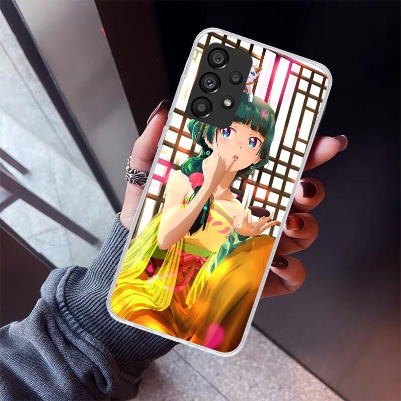 A-Apothecary D-Diaries Maomao Phone Case For Samsung Galaxy A12 A52S A42 A32 A22 A51 A50 Note 20 Ultra 10 S10 Plus A71 A70 A31 A