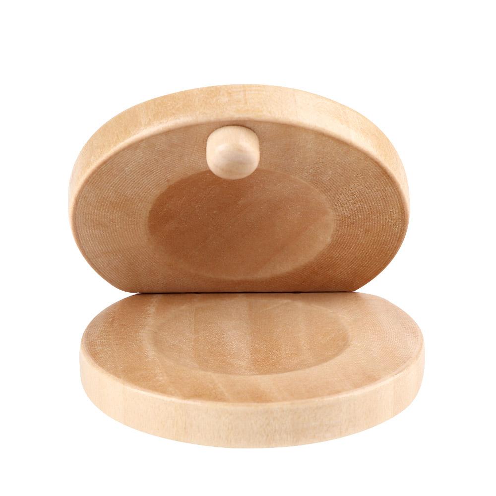 Educational Listening Ability Child's Unisex Percussion Castanets Toy Musical Instrument