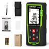 Shockproof Laser Distance Meter Electronic Ruler Laser Digital Tape Stable Multi-functional Laser Range Finder with 99 Data Storage 2 AAA Batteries