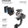Handheld Gimbal Smartphone Extendable Monopod Bluetooth Handheld Stabilizer with Tripod Selfie Stick Folding Gimbal for Smartphone Xiaomi iPhone