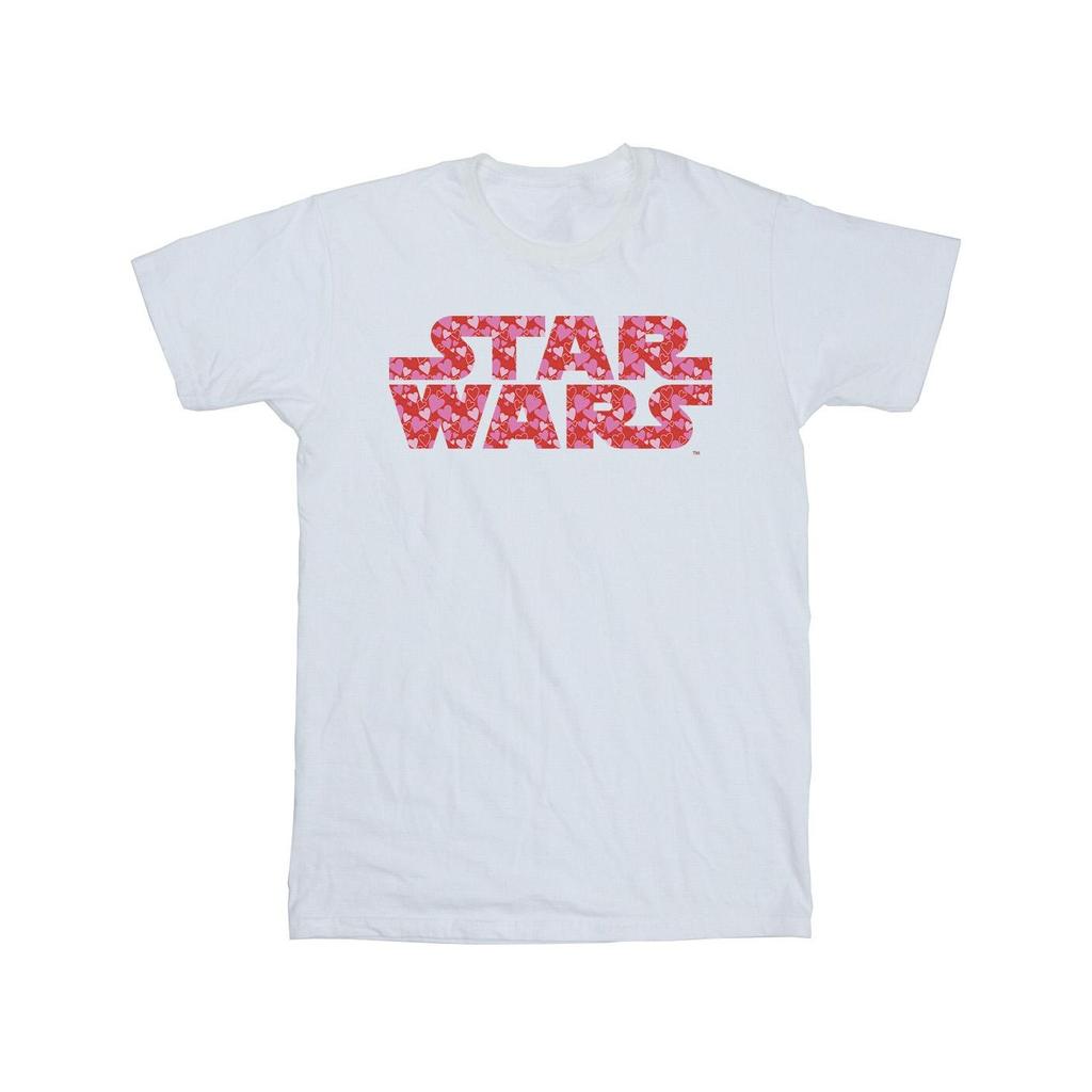 Star Wars Mens Heart Logo T-Shirt