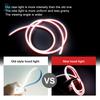 Car LED Hood Light Dynamic Daytime Running Light Strips For BMW F30 2013-2018 Flexible Waterproof 12V DRL Atmosphere Lamp Decal