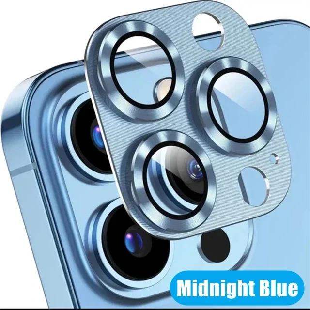 2 шт. Металлическое защитное стекло для объектива камеры для iPhone 14 11 12 13 15 Pro Max Защитная пленка для заднего объектива для iPhone 15 14 Plus 12 13 Mini