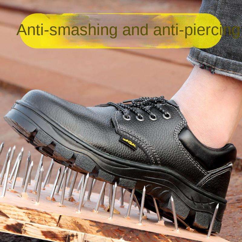 Low-top Labor Insurance Shoes, Smash-proof and Stab-proof Safety Shoes, Insulating Work Shoes, Steel Baotou Protective Shoes