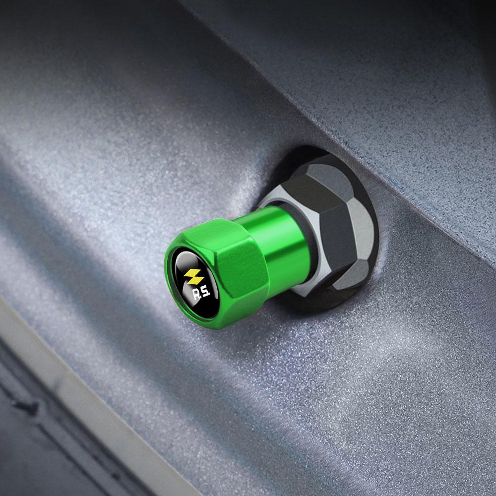 Для Renault 2026 Новые колпаки на диски 4 шт. Колпачки на вентиль колеса автомобиля Автоаксессуары для Renault Captur Twingo Megane Clio Dus