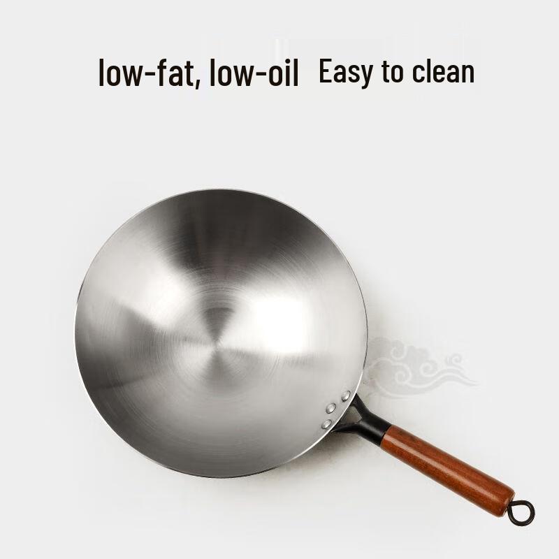 Fushangchu Traditional Uncoated Iron Wok