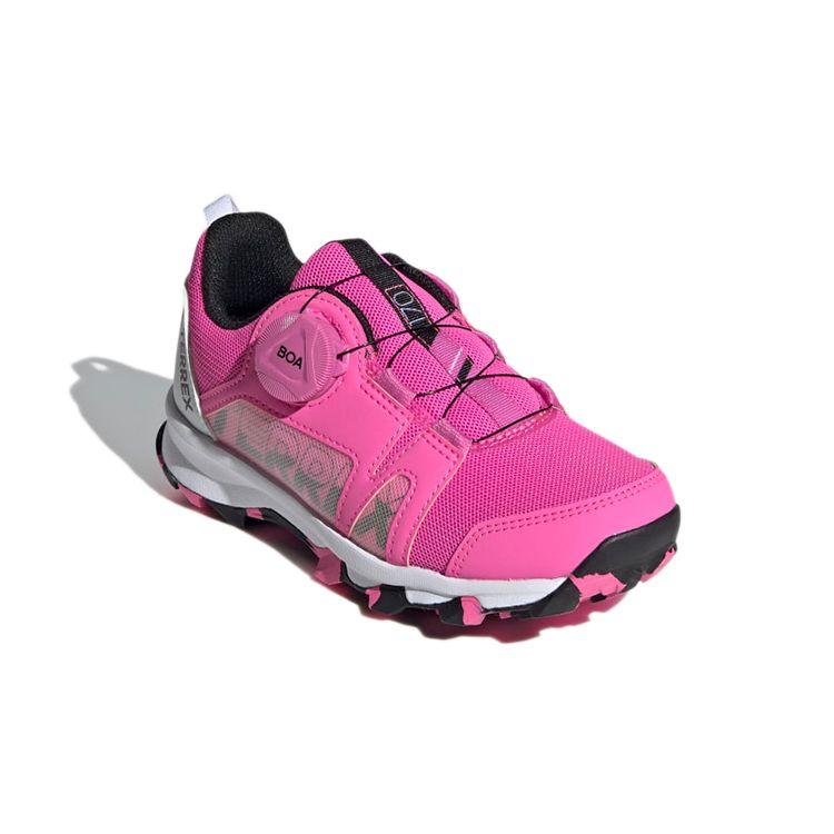 Adidas Terrex Boa J Screaming Pink Детские кроссовки Core-Black Cloud-White FX4161