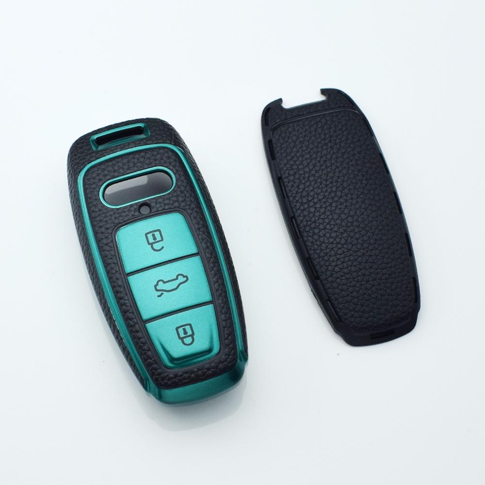 TPU Car Remote Key Case Cover Fob Shell For Q8 RS Q8 A6 C8 S6 RS6 A7 S7 RS7 A3 8Y A8 D5 4N RS E-tron GT Q4 Q7 4M