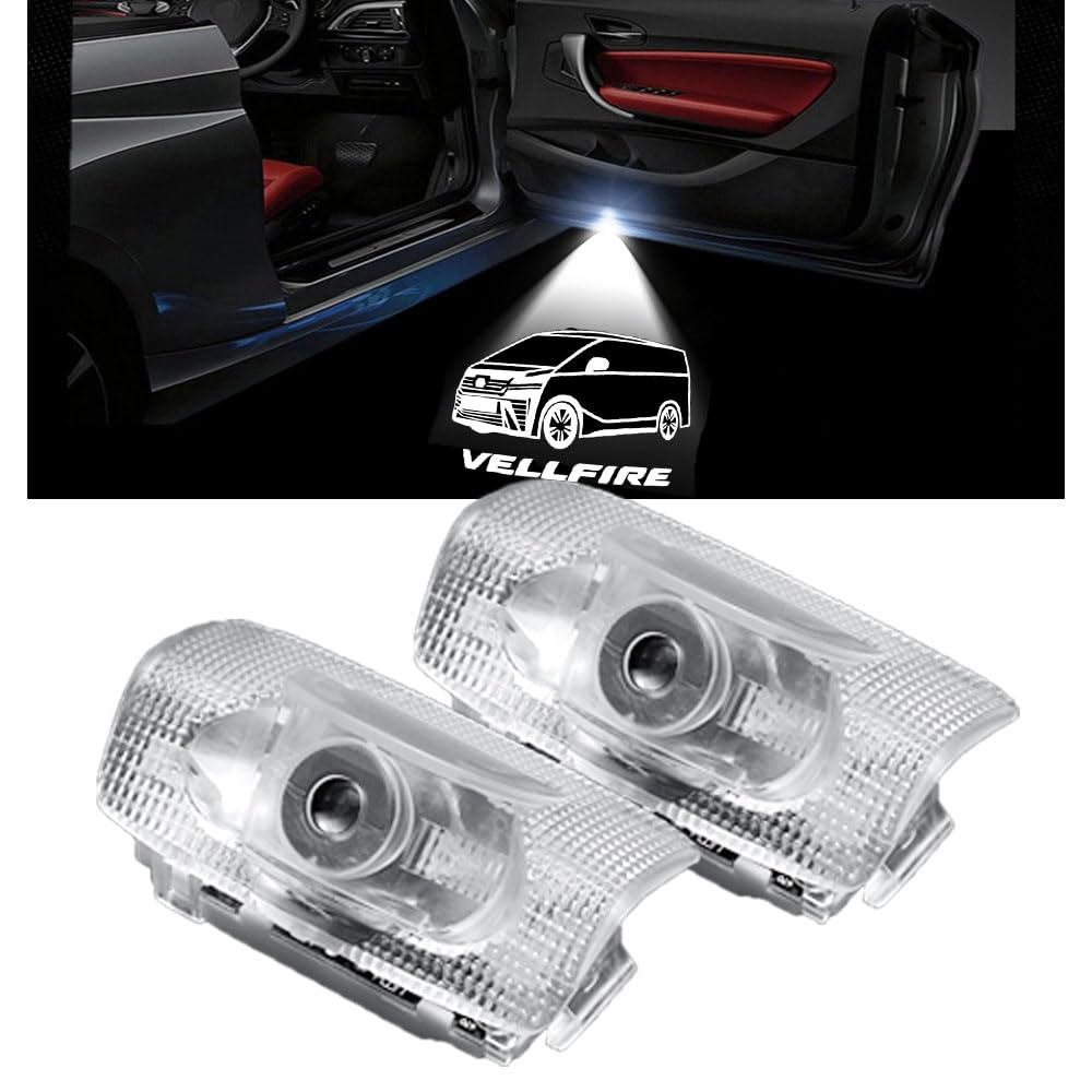 Ltsplay Подсветка вежливости, Приветственная подсветка двери, Лампа вежливости, Светодиодная проекция логотипа, 20-я серия, 30