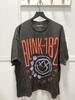 Футболка Blink-182 Мужская Маленький Средний Черный Графика Калифорнии Панк-Рок Группа Футболка Унисекс