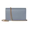 Gucci Double G Metal Logo Leather Shoulder Bag Women Shoulder Bag Light-Blue Beige 497985-AAE5F-1642