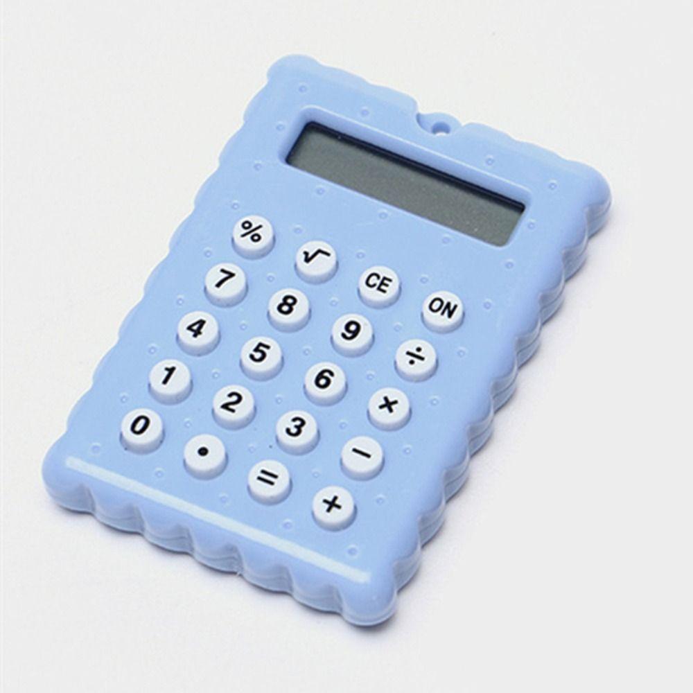 Biscuit Shape Scientific Calculators Battery Student Calculators Mini Calculator  Stationery