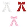 Large Ribbon Tie Bow Hanging Giant Room Decor Polyester Wall Accent for Christmas Holiday