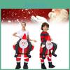 Christmas Inflatable Costume With Santa Claus For Festive Parades And Family Gatherings