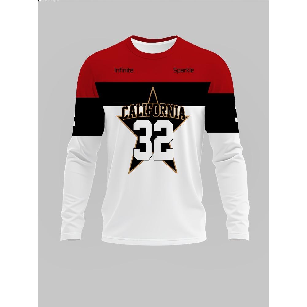 Long-sleeved T-shirt, clothing top, long-sleeved, suitable for outdoor daily wear