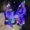 Electric Butterfly Wings Glowing Princess Fairy Wing with Music Light-up Dress Up
