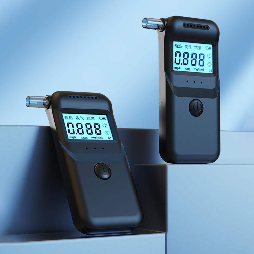 Portable High-Precision Car Breathalyzer, Alcohol Tester for Drunk Driving Detection at Home