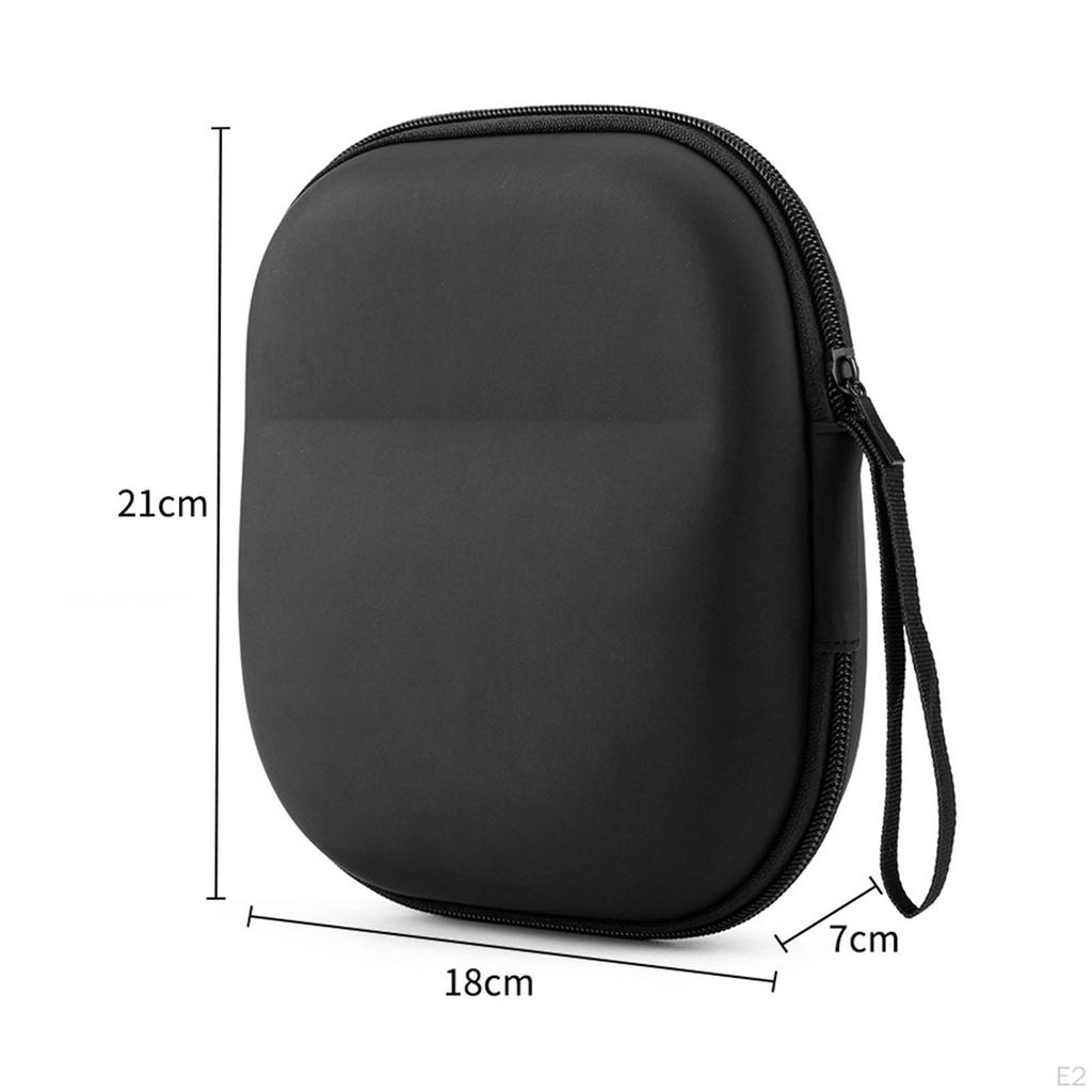 Накладные наушники Дорожный чехол для переноски Сумка для хранения гарнитуры Открытие на молнии Прочный Портативный
