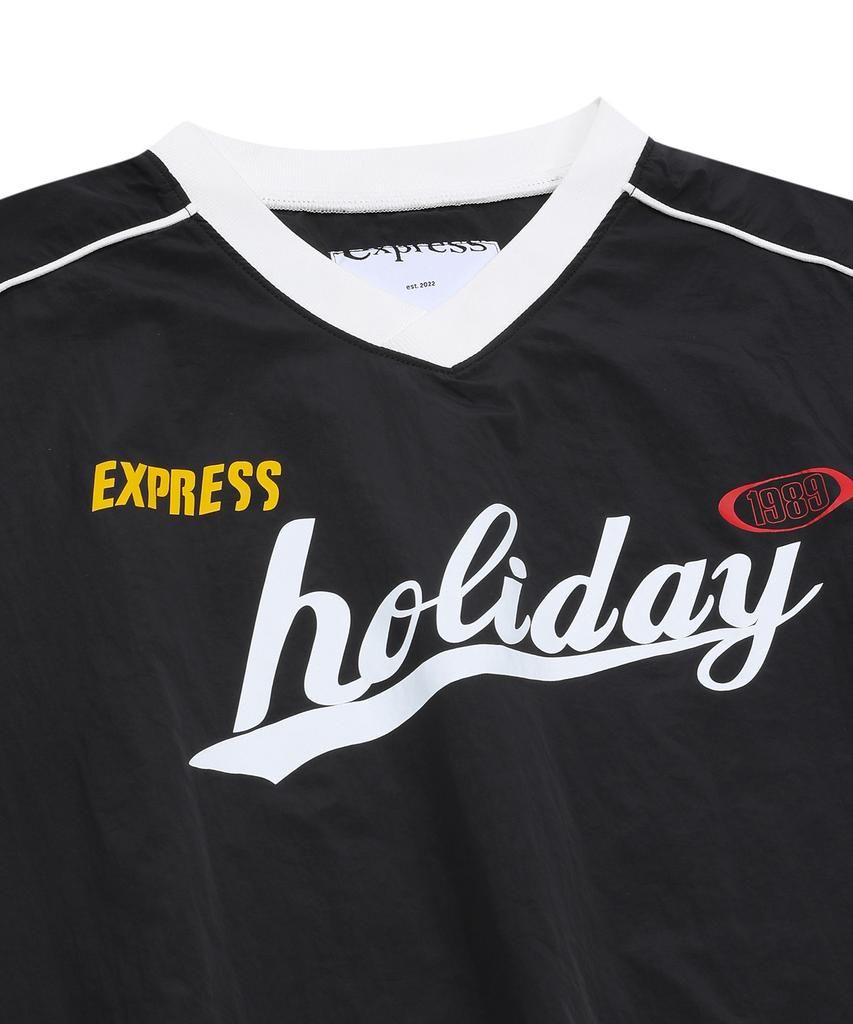 EXPRESSHOLIDAY Оригинальная черная футболка-поло из нейлона (Тип Б)