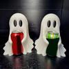 Хэллоуин Подставка для напитков Призрачный 3D-печатный Призрак Держатель для банки содовой колы Домашний офис Настольное украшение