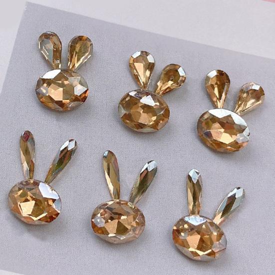 Стильные стразы для ногтей, трехмерные красочные DIY