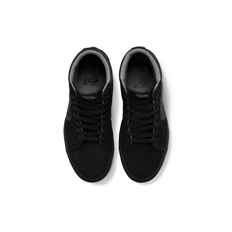 Vans Neighborhood X Sk8 Canvas Высокие кеды для скейтбординга Унисекс Кроссовки Черные VN0A3WMB6E6