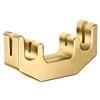 Aluminum Zinc Zinc Alloy Violin Muffler Metal 4 Prong Violin Mute Professional Violin Mute  Daily Practice