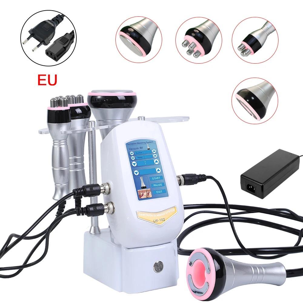 40K 4-1 Ultrasonic RF Machine Multipolar Body Shaping Facial Skin Tightening Lifting Home Beauty Device