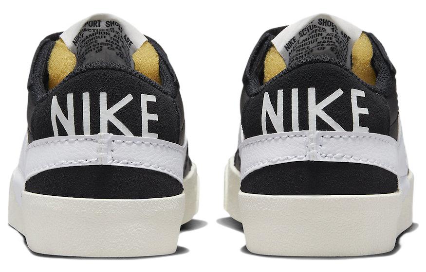 Nike Кроссовки Blazer Low 77 Jumbo Черный Парус Белый Женские FD9858-001