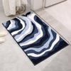 Dopamine Mori Moss Flocking Bathroom Нескользящий коврик для ног Водопоглощающий коврик для двери