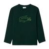 Childrens/Kids Crocodile Print Heavy Cotton T-Shirt