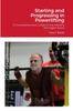The Starting and Progressing In Powerlifting : A Comprehensive Guide To the World's Strongest Sport Book