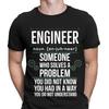 Engineer Definition Funny Humor Novelty Mens T-Shirts Tee Top NED