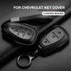 Для Chevrolet Chevy Camaro Cruze Malibu XL Sonic Volt Tracker Spark Bolt Trax Equinox Traverse Кожаный Чехол-Крышка для Автомобильного Ключа