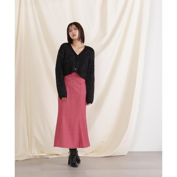 [JILL by JILL STUART] Lamé Mix Knit, Web-Exclusive Color: Pink